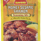 Honey Sesame Chicken Seasoning Mix Packets - Asian Chicken Recipe - 0.88 Ounces Each (Pack Of 4)