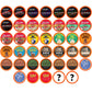Two Rivers Coffee Mega Coffee Lovers Pods  Compatible with K Cup malt-inspired Including 2.0 Pods  Mega Coffee  40 Count TRC MS40