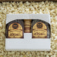 Amish Country Popcorn | 2-2 lb Bags | Red and Blue Popcorn Kernels with Cheddar Cheese Seasoning Variety Set | Old Fashioned, No