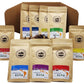 Best Coffee Gift Box Set 9 Assorted Coffees Sumatra Timor Colombia Ethiopia Honduras Mexico Guatemala Brazil Peru. (9 Pack Whole