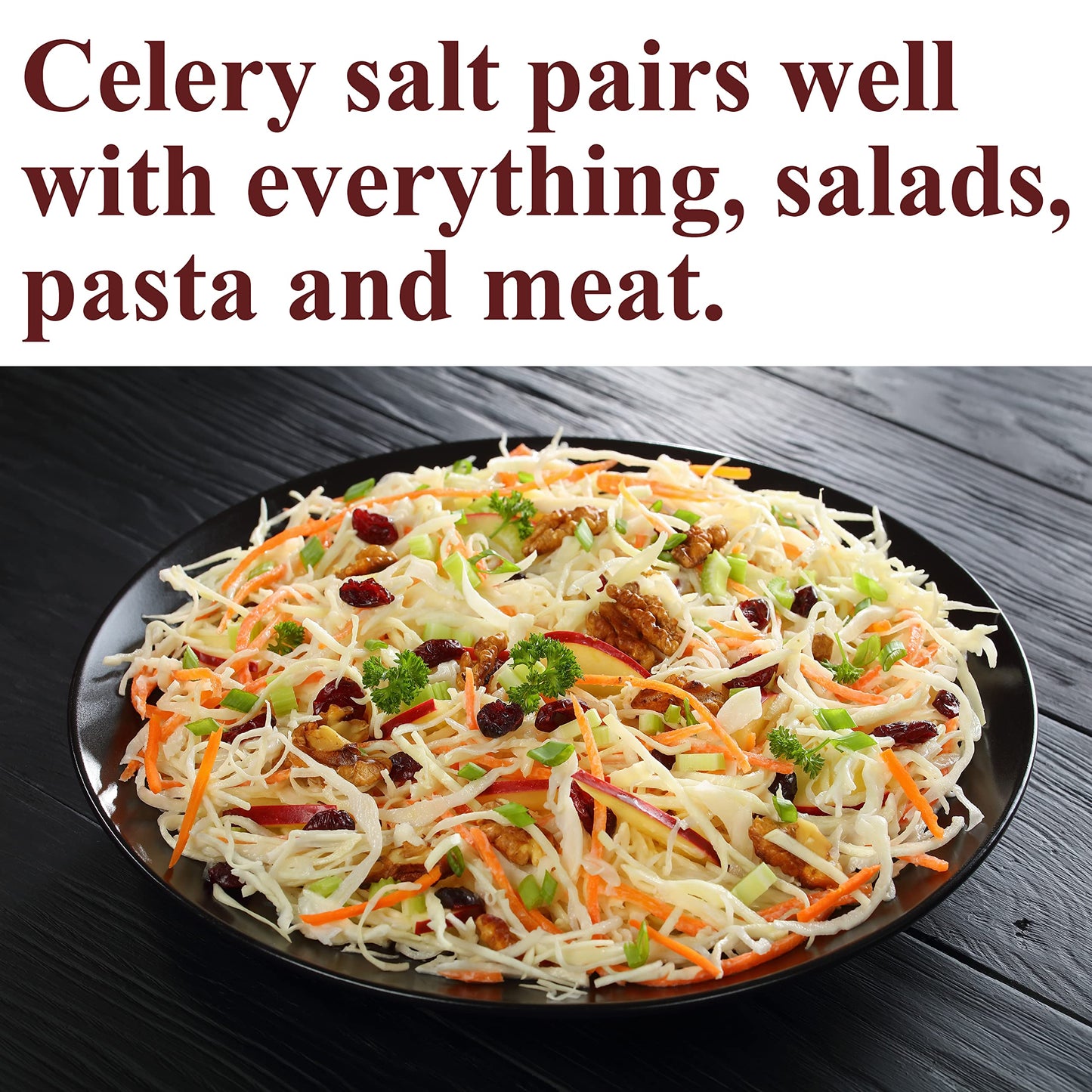 The Spice Way Celery Salt - 1 Lb. - Fresh Celery Salt Seasoning Blend