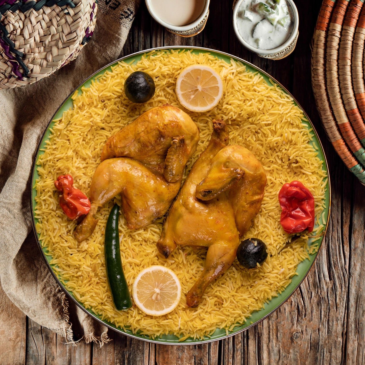 Shan Biryani Rice Arabic Seasoning Mix, 60G | Mild & Fragrant Pilaf Inspired By Authentic Arabic Cuisine | Vegetarian-Friendly |