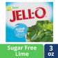 Jell-O Lime Gelatin Dessert Mix, 0.3 Ounce Boxes, Pack of 24