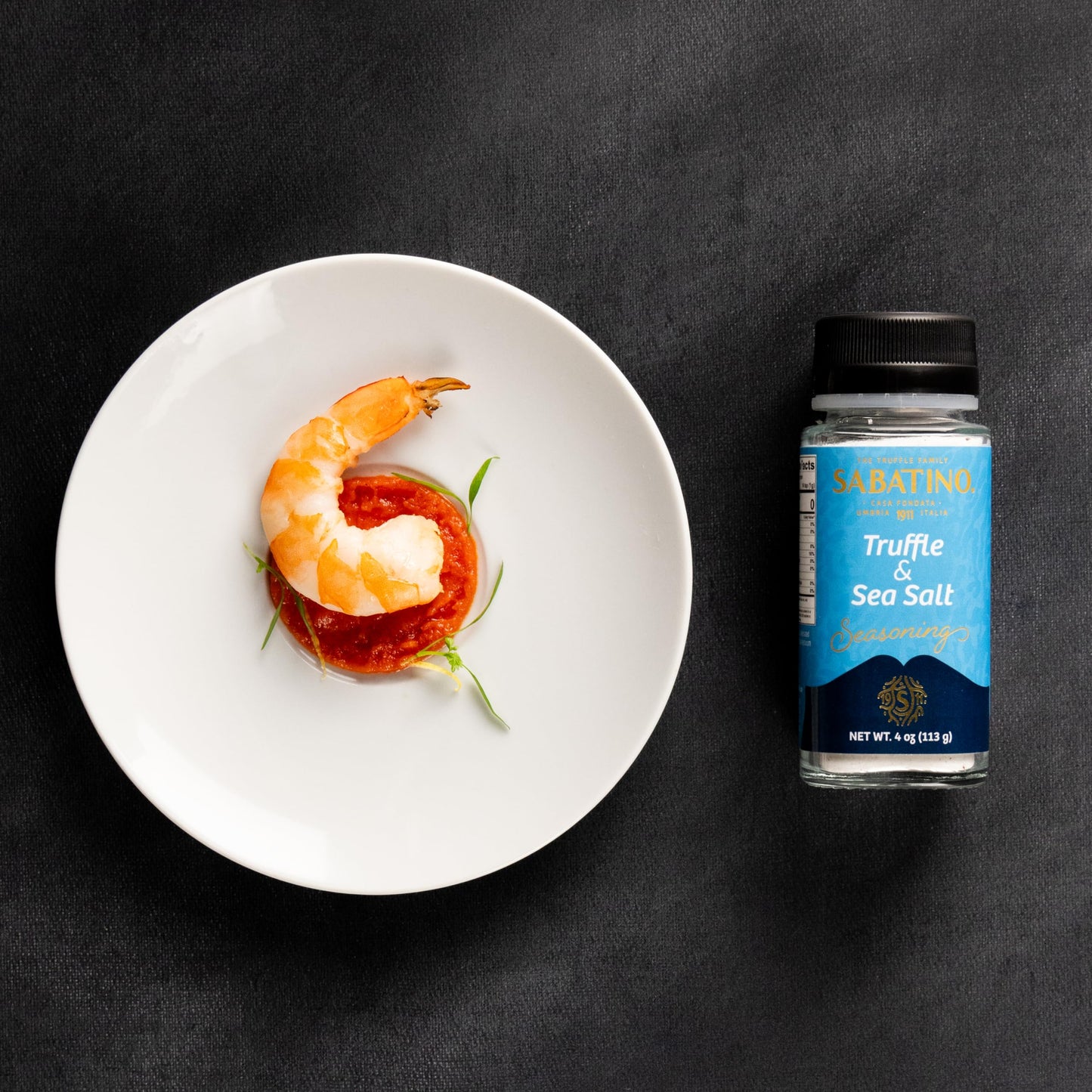 Sabatino Tartufi Truffle Salt Shaker, All Natural Gourmet Truffle Salt Seasoning, Sicilian Sea Salt,Kosher, Non-Gmo Project Veri