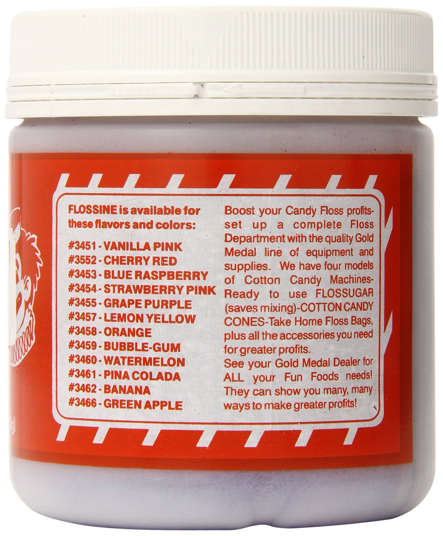 Gold Medal Flossine Can, Grape