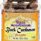 Rani Black Cardamom Pods (Kali Elachi) Whole Indian Spice 1.75Oz (50G) Pet Jar ~ All Natural | Vegan | Gluten Friendly | Non-Gmo | Indian Origin ~ Smokey | Tsaoko | Cao Guo | Bach Dan Khau | Badi