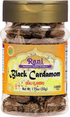 Rani Black Cardamom Pods Whole Indian Spice - 1.75oz (50g) PET Jar, All Natural, Vegan, Gluten Friendly, NON-GMO