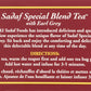 Sadaf Earl Grey Tea Bags | Special Blend Earl Grey Ceylon Black Tea | Product harvested in Sri Lanka | 50 bags (pack of 1)