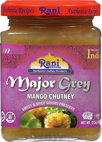 Rani Brand Mango Chutney, Vegan, Gluten Free, All Natural, 12.3 oz Glass Jar
