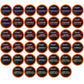 Brooklyn Beans Coffee Pods, Bold Gourmet Variety Pack - Compatible with Keurig 2.0 K Cup malt-inspired, 40 Count, Strong and Intense Dark Roast