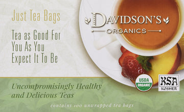 Davidson's Organics, Green Tea Garden, 100-count Unwrapped Tea Bags