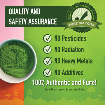 Matcha Organics - Premium Ceremonial Grade Matcha Green Tea Powder - Authentic 1St Harvest Japanese Green Tea - Usda & Jas Organ