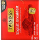 Twinings English Breakfast Tea, Tea Bags, 50 Ct