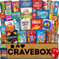 Cravebox Snack Box Variety Pack Care Package - Christmas   Gift Basket Boxes Pack Mature-Themeds Kids Grandkids Guys Girls Women Men Boyfriend Candy Birthday