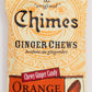 Chimes Ginger Chews - Orange Citrus - 1.5 Oz - Case Of 12