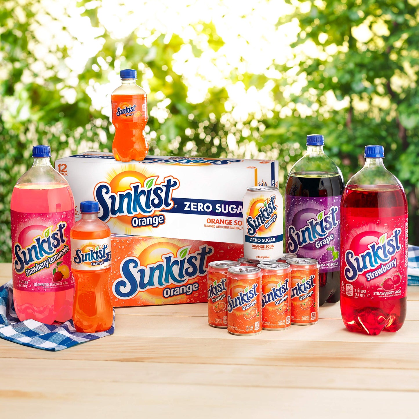 Sunkist Orange Soda  12 Fl Oz (Pack of 12)