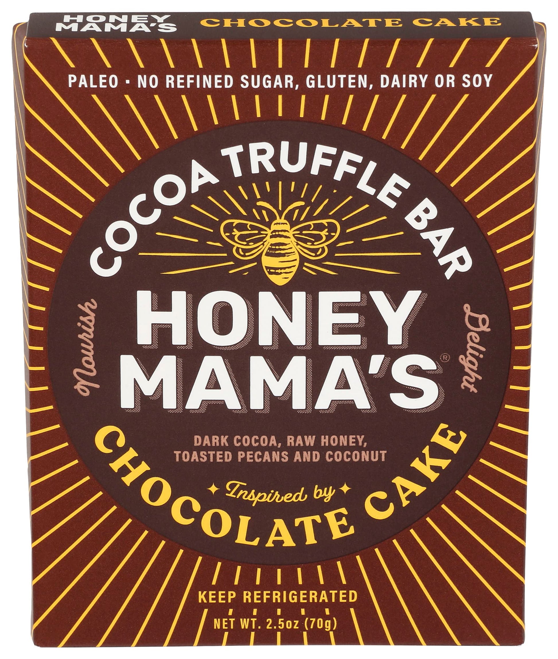 HNYMA CHOC CAKE TRF BAR (12x2.50)
