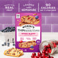 Nonni'S Thinaddictives Almond Thin Cookies - 6 Boxes Berry Blend Almond Cookies - Almond Cookie Thins W/Cranberries Blueberries