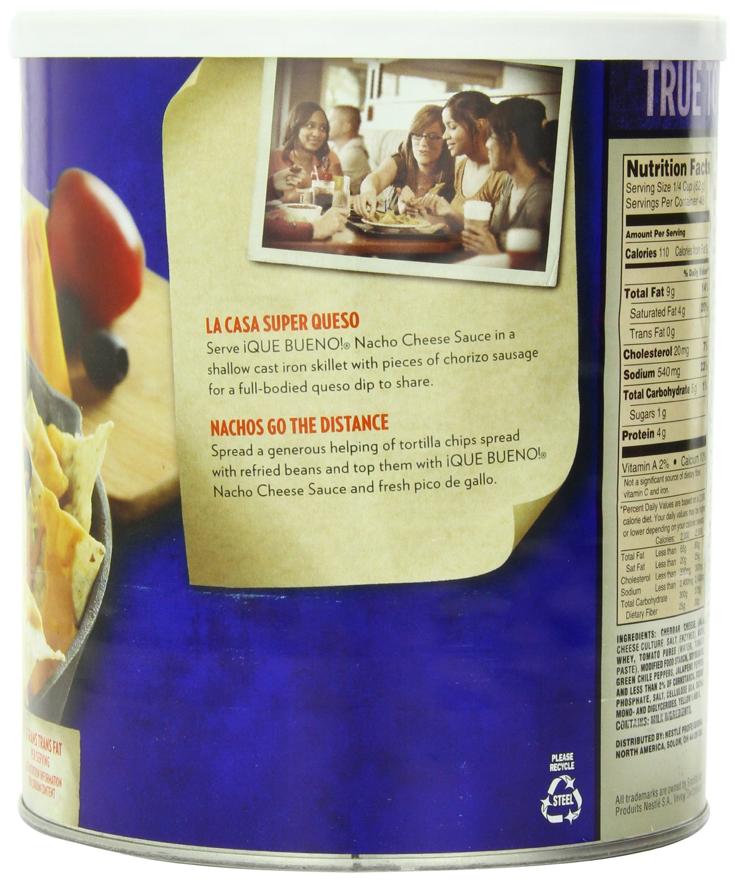 Ortega Que Bueno Nacho Cheese Sauce, 6 lb. 10 oz.