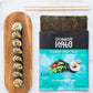 Oceans Halo Organic Sushi Nori Full Seaweed Sheets, Rich in Minerals Like Iodine, Vegan Friendly, USDA Certified Organic, Glute