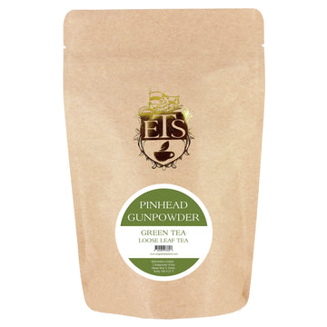 English Tea Store Loose Leaf, Gunpowder Green Tea Pouches, 4 Ounce