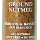 Morton & Bassett Ground Nutmeg, 2.3-Ounce Jars, Pack of 3