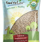 Food To Live - Organic Sunflower Seeds, 8 Pounds Hulled, Raw, Non-Gmo, Dried Kernels, Unsalted, Kosher, Vegan, Keto, Paleo, Sirtfood, Bulk, Good Source Of Protein