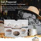 Mountain Essentials 120 Servings Freeze Dried Enhanced Variety Fully Cooked Meat Kit | High Protein Intake Contains 2988 Protein Ready To Eat Emergency Survival Easy Prep Food For Camping & Backpacking