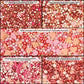 Confect Pink, White & Silver Pearl Heart Sprinkles Mix - Edible Cake, Cupcake & Cookie Decorations - Birthday & Celebration Baki