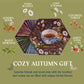 Acorus | Autumn Taste Tea Set | Natural Tea Hamper Box Gift Set Of 6 Flavors | Discover Rich Autumn Teas | Tea Gift Sets | Large