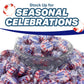Arcor Starlight Peppermint Sugar Free Hard Candy - 1 Pounds Approx 75 - Sugar Free Candy, Peppermint Candy - Bulk Candy Individu