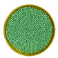 Edible Silver Green Pearl Sugar Sprinkles Candy 4Mm Mini Pearls Cake Decorations Cupcake Toppers Cookie Decorating Perfect For W