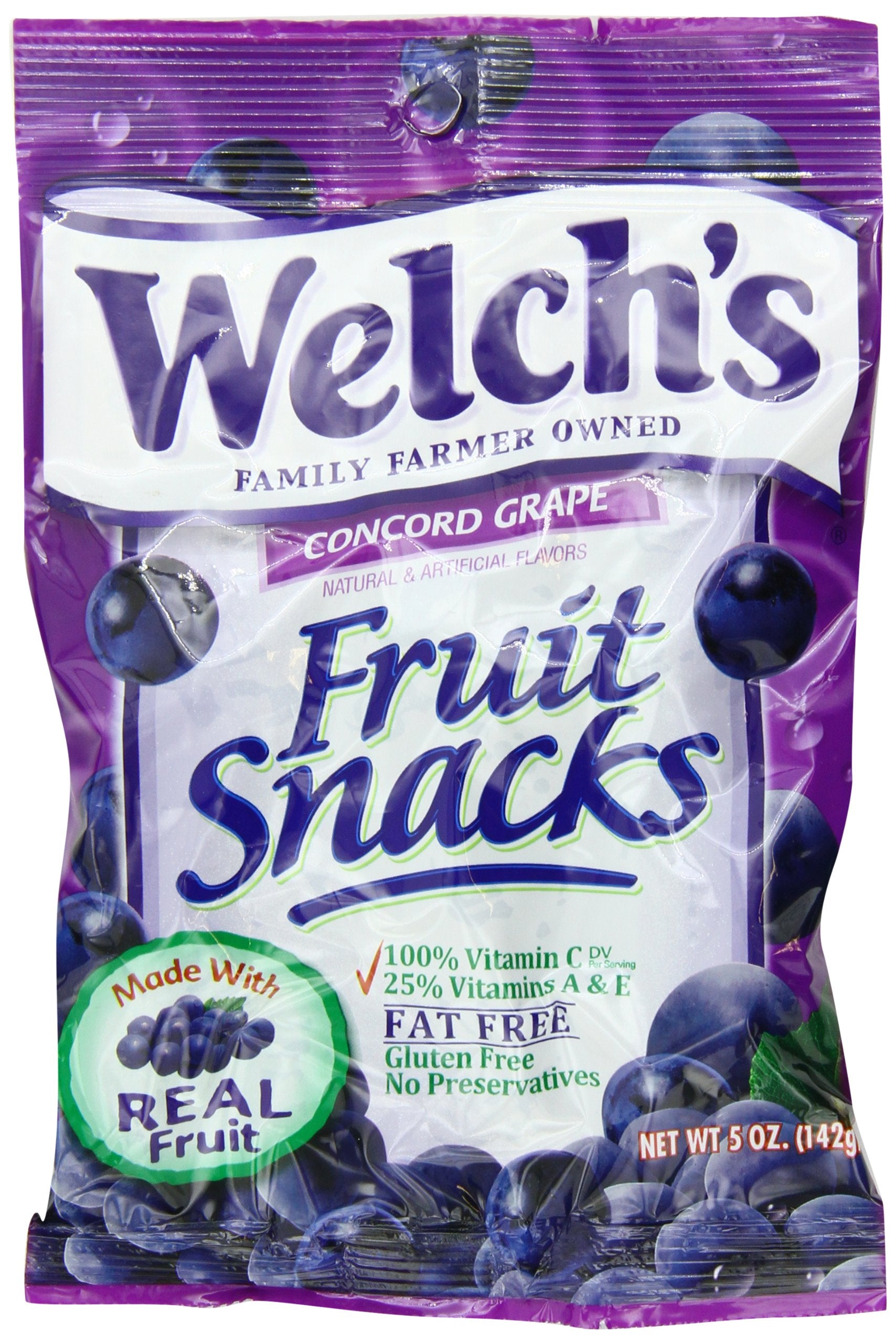 Welchs Grape Fruit Snacks, 5-Ounce (Pack Of 12)
