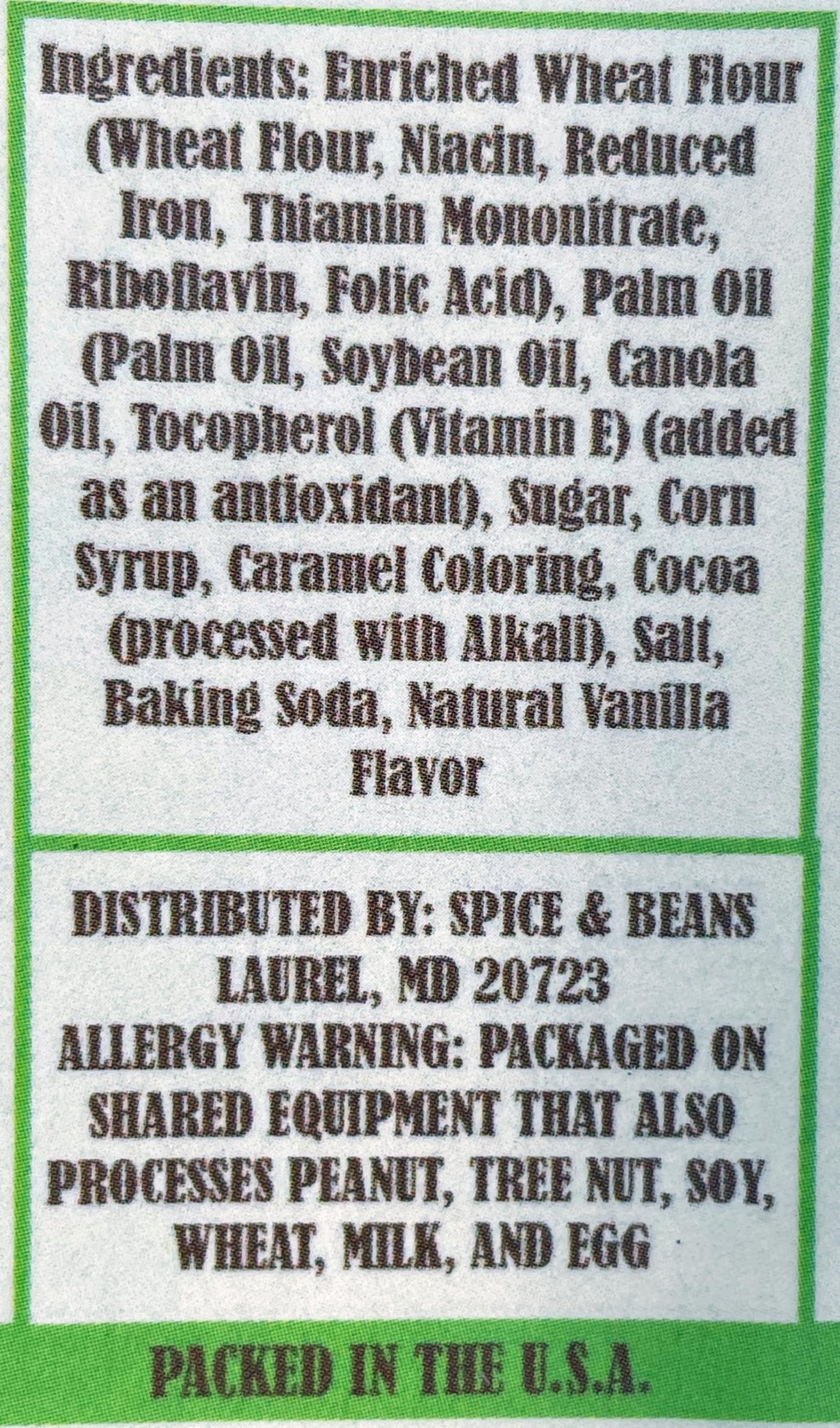 Dasher'S Spice & Beans - Ice Cream Topping & Cake Decoration (9 Oz., Chocolate Cookie ''Dirt'' Powder)