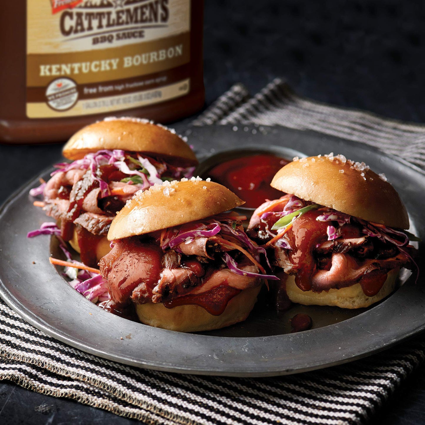Cattlemens Kentucky spirit-inspired flavor BBQ Sauce, 1 Gallon Jug, Perfect for Ribs, Chicken, Pork, and Steak