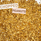 Chopped Peanuts Topping Roasted Peanuts, No Salt Unsalted, Chopped Nuts for Ice Cream, Dessert Toppings 2 Pounds Resealable Bag