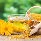 Calendula Tea 1LB (16Oz) 100% CERTIFIED Organic Whole Flower Calendula Herbal Tea (Calendula Officinalis)  Caffeine Free in 1 lbs. Bulk Resealable Kraft BPA free Bags from U.S. Wellness