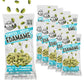 Far Field Crunchy Roasted Edamame Beans - Salt & Vinegar, 10-Pack, 11g Protein Per 26g Bag, Low Carb, High-Protein Plant-Based S