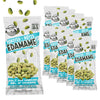 Far Field Crunchy Roasted Edamame Beans - Salt & Vinegar, 10-Pack, 11g Protein Per 26g Bag, Low Carb, High-Protein Plant-Based S