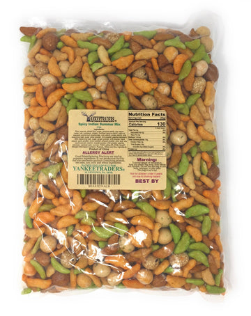 YANKEETRADERS Spicy Indian Summer Oriental Rice Snack Mix - 32 Ounce Bag