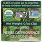Spicely Organic Herbs De Provence Seasoning 0.1 Oz Certified Gluten-Free