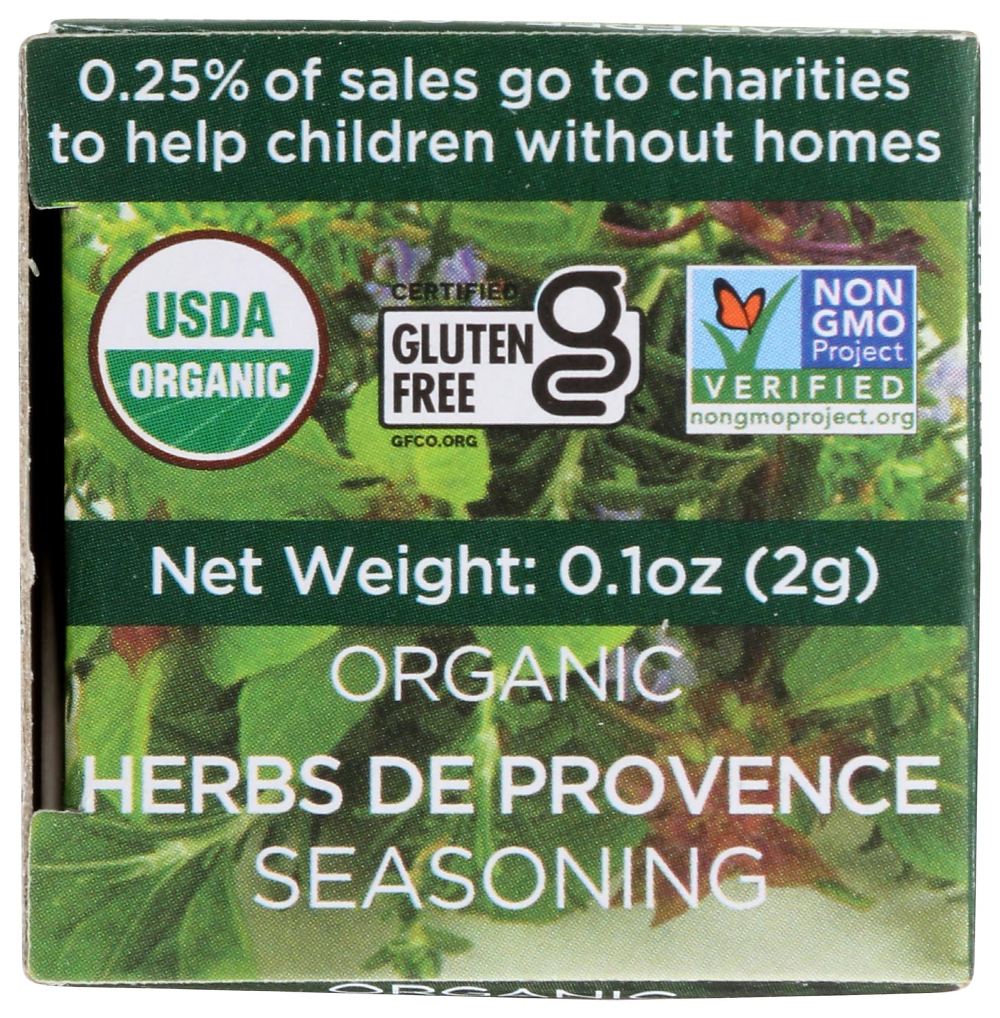 Spicely Organic Herbs De Provence Seasoning 0.1 Oz Certified Gluten-Free