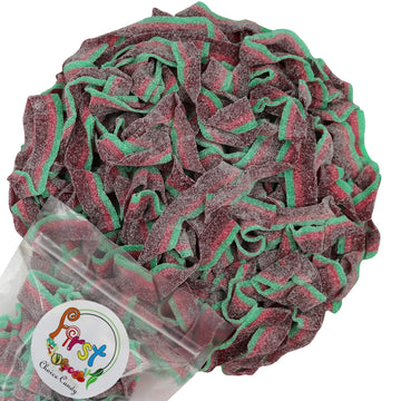 Variety Color Sour Gummy Belts (Watermelon, 2 LB)