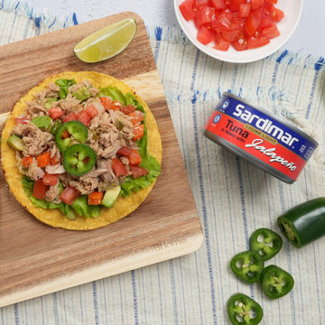Sardimar Chunk Light Tuna with Jalapeño, 4.94 oz (Pack of 6)