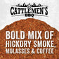 Cattlemens Cowboy Rub BBQ Seasoning, Hickory Smoke & Coffee Flavor, 27.25 oz Container, Ideal for Brisket, Chicken, Beef