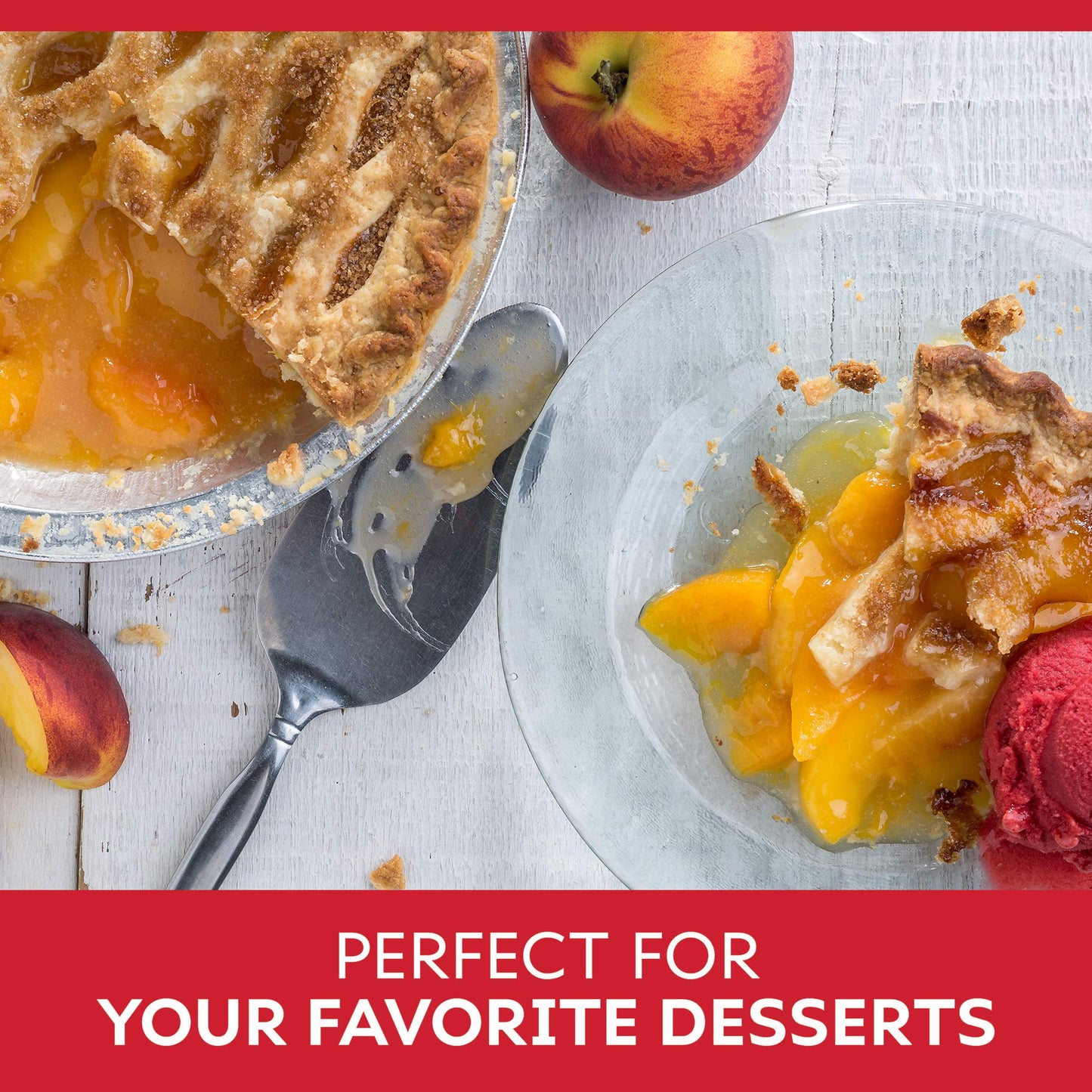 Duncan Hines Comstock Simply Pie Filling, Peach, 21 Ounce (Pack Of 8)