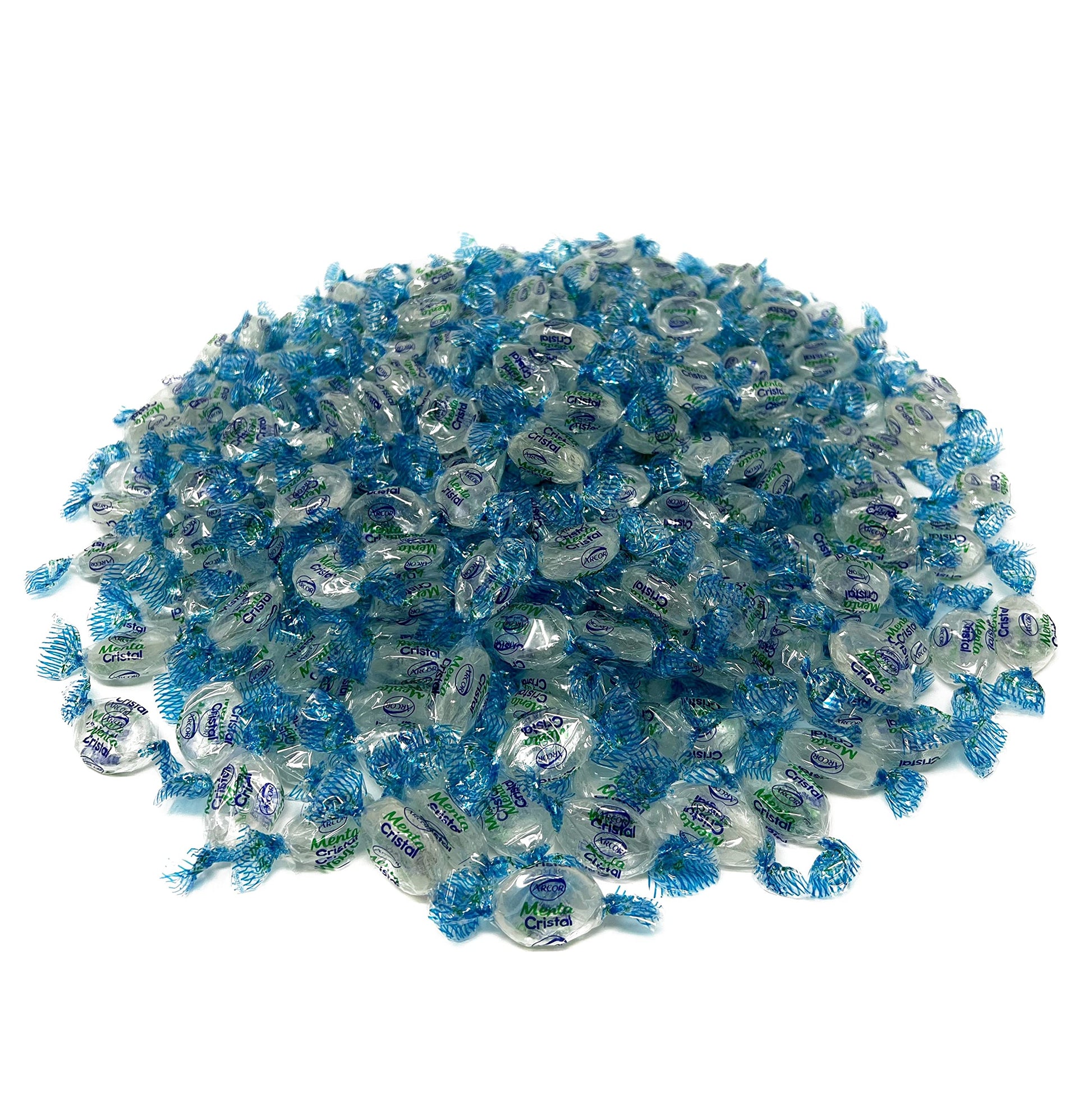 Crystal Clear Mints - 3 Lbs - Clear Refreshing And Elegant After Dinner Mint Hard Candies - Bulk American Vintage Candy Assortment - Individually Wrapped, 48 Oz.