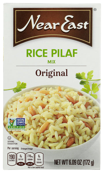 Near East Rice Pilaf, 6.09 Ounce (Pack of 1) - Flavored Rice Dish, Convenient Side Dish