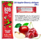 Healthy Snacks Variety Pack For Adults And Kids - 30 Gluten Free Fruit Strips With Dried Cherry Pear Pineapple Persimmon Apple -