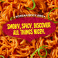 Maggi Korean Spicy BBQ Noodles, Korean Instant Noodles, 3 min, Spicy Ramen, Vegetarian, Halal, Kosher, 24-Pack